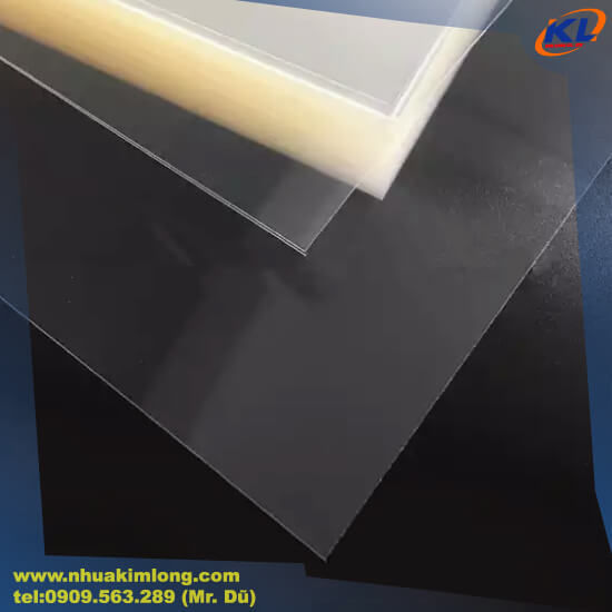 Màng mica bóng kính PET